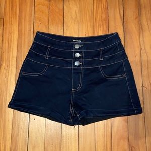Refuge High Waisted Jean Shorts